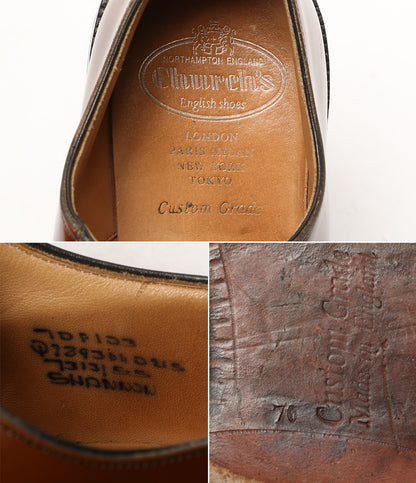 Church’s ドレスシューズ シューアップ ブラウン メンズ SIZE 70 チャーチ
