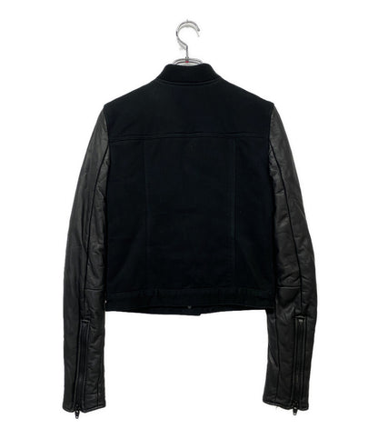 T ALEXANDER WANG ティーバイアレキサンダーワン ドッキングデニムジャケット ブラック レディース SIZE XS