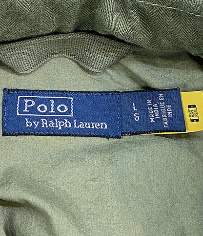 POLO RALPH LAUREN ボクシーフィットデストロイドヘムフィールドジャケット レディース SIZE L ポロ・ラルフローレン