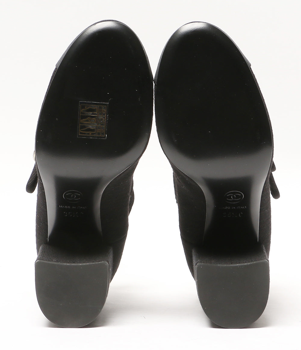 美品 CHANEL パンプス メリージェーン 3連ベルト 25SS G46456 レディース SIZE 35.5