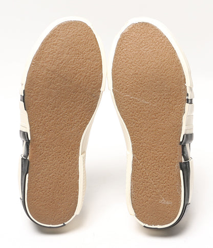 YOHJI YAMAMOTO スニーカー レイヤード ロートップスニーカー ブラック メンズ SIZE 37 ヨウジヤマモト