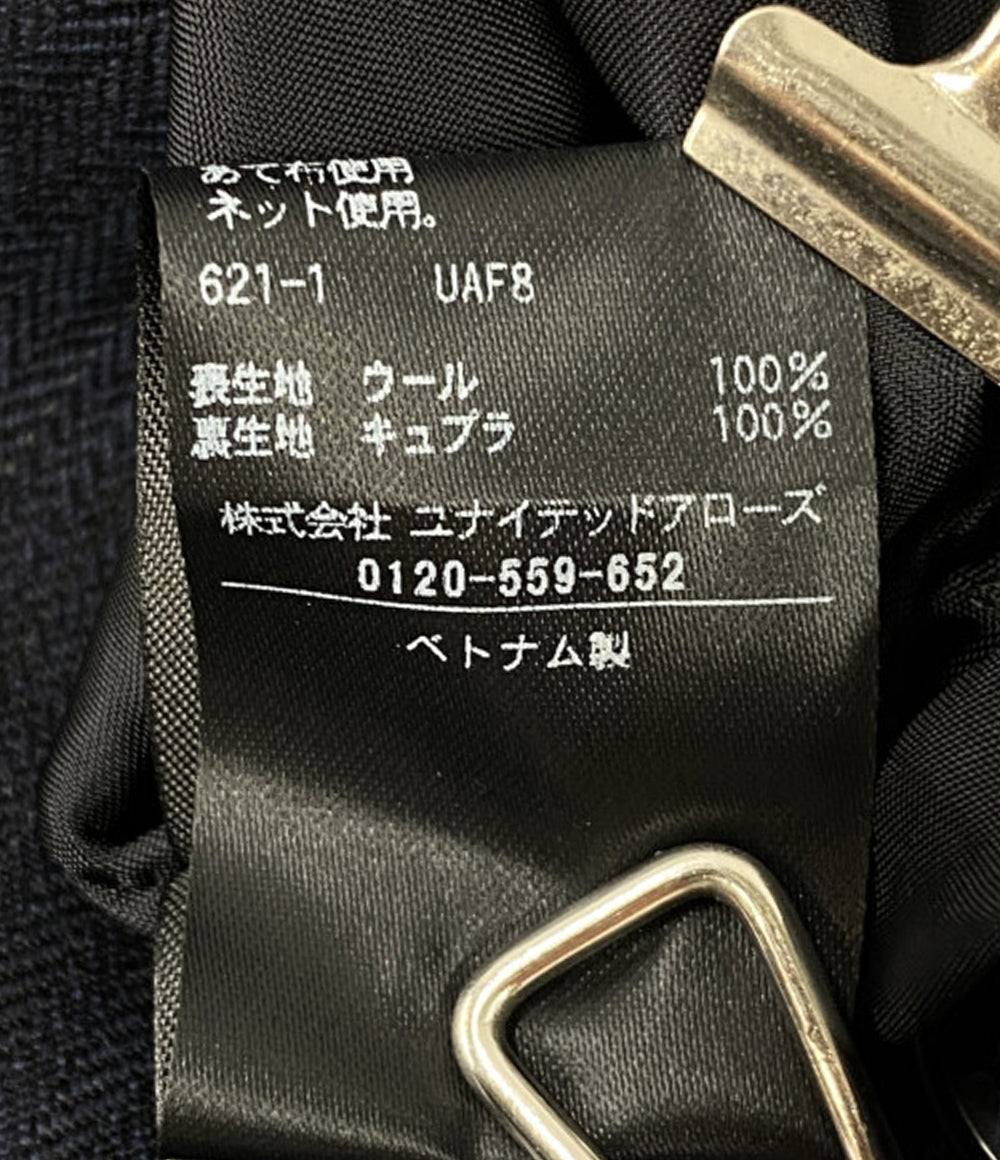 conte コンテ ハーフパンツ ストライプ ヘリンボーン レディース SIZE 36