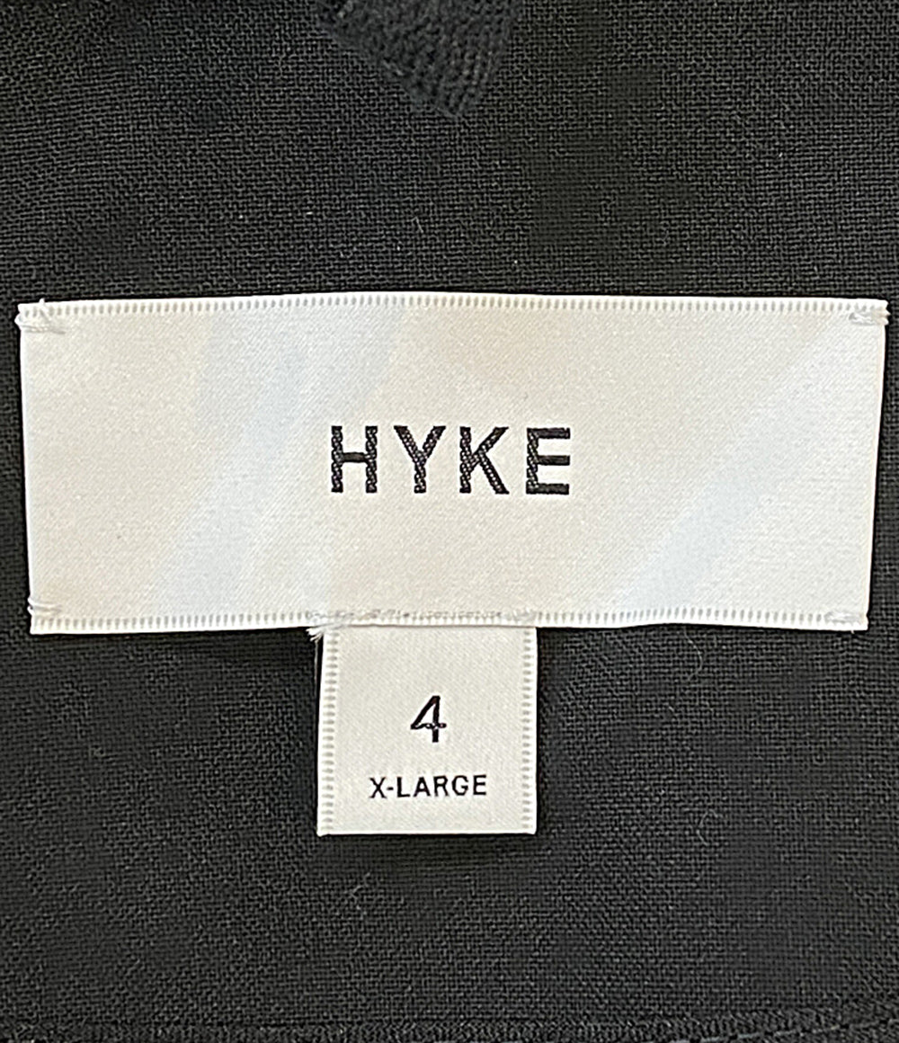 HYKE ミリタリーコート ブラック 23SS 231-17376 レディース SIZE 4 ハイク