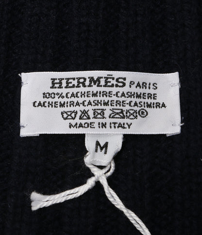 美品 HERMES ニットキャップ Hループ 25AW メンズ SIZE M エルメス