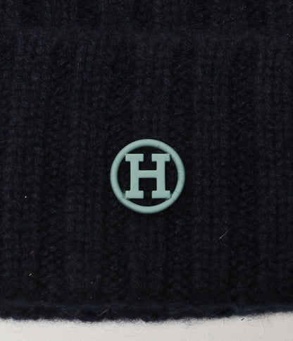 美品 HERMES ニットキャップ Hループ 25AW メンズ SIZE M エルメス