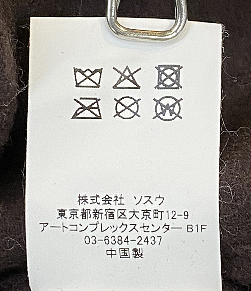 美品 MIHARA YASUHIRO スタジャン ショートブルゾン 25-26AW B15BL041-0 メンズ SIZE 38 ミハラヤスヒロ