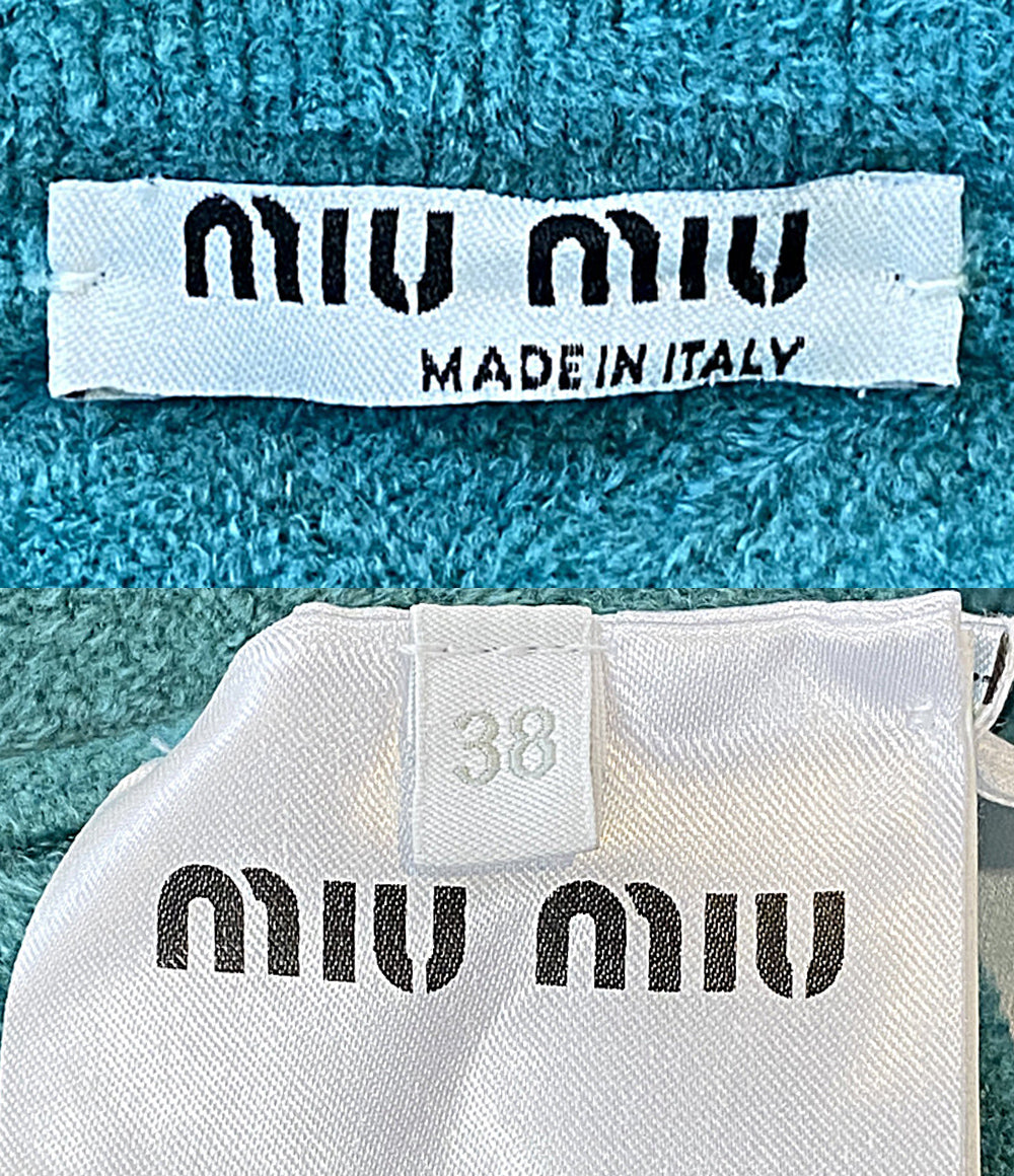 美品 MIU MIU ジャケット 20AW MMF425 レディース SIZE 38 ミュウ ミュウ