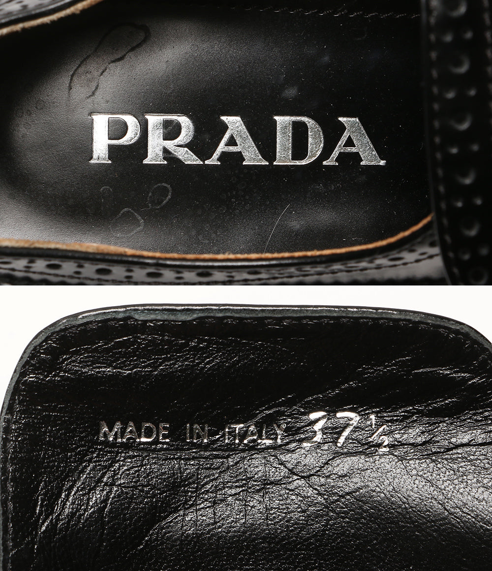 PRADA ドレスシューズ ウィングチップエスパドリーユ レディース SIZE
