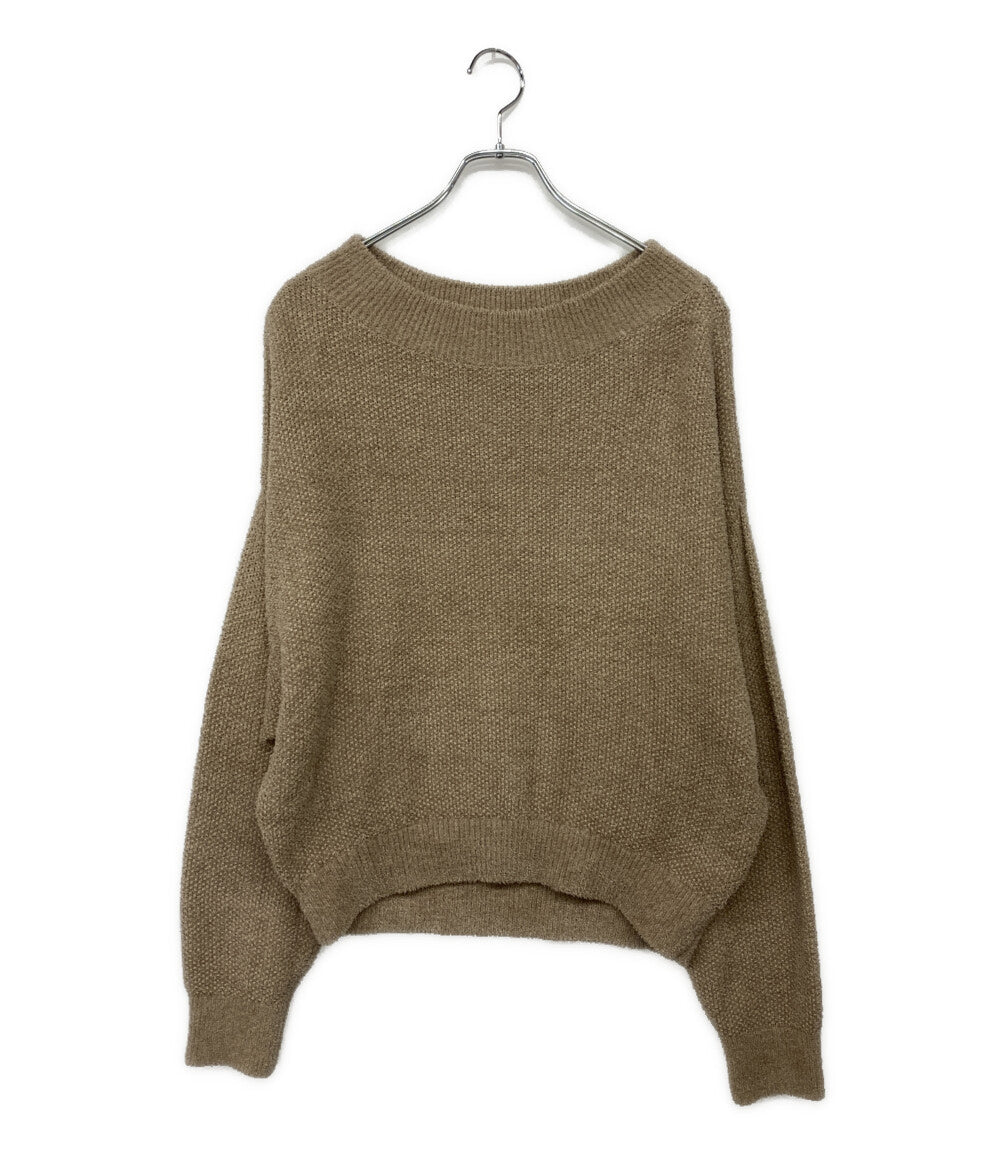 NOBLE ノーブル ドライミックスモールニットプルオーバー 25-080-240-5030-1-0 レディース SIZE -