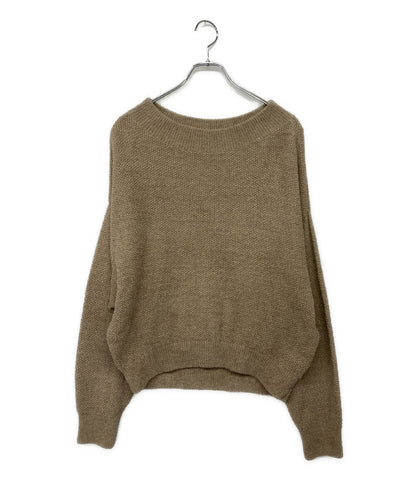 NOBLE ノーブル ドライミックスモールニットプルオーバー 25-080-240-5030-1-0 レディース SIZE -