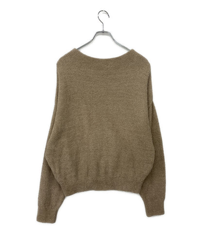 NOBLE ノーブル ドライミックスモールニットプルオーバー 25-080-240-5030-1-0 レディース SIZE -