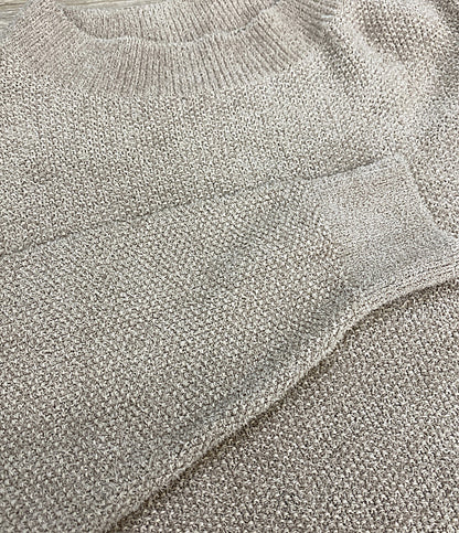 NOBLE ノーブル ドライミックスモールニットプルオーバー 25-080-240-5030-1-0 レディース SIZE -