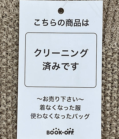 NOBLE ノーブル ドライミックスモールニットプルオーバー 25-080-240-5030-1-0 レディース SIZE -