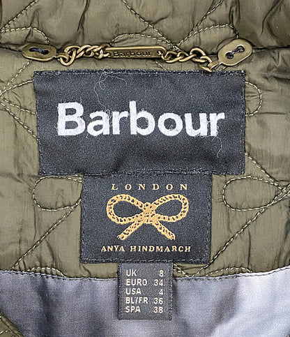 BARBOUR×ANYA HINDMARCH アニヤ・ハインドマーチ 中綿ジャケット ロング ナイロン 1577-343-7618 レディース SIZE 34 バブアー