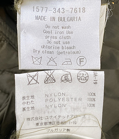 BARBOUR×ANYA HINDMARCH アニヤ・ハインドマーチ 中綿ジャケット ロング ナイロン 1577-343-7618 レディース SIZE 34 バブアー