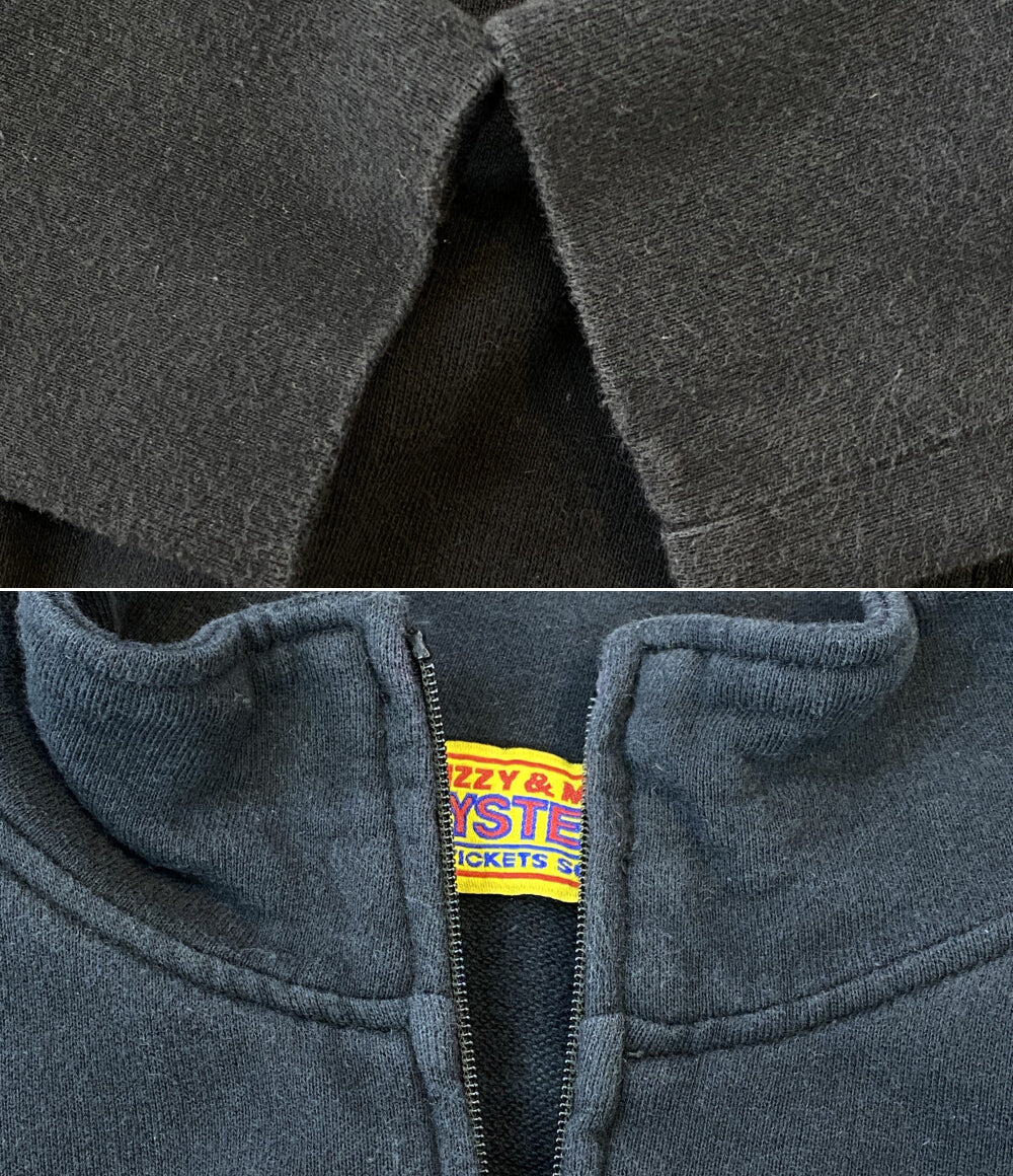 HYSTERIC GLAMOUR ジップアップジャケット ブルゾン SNAKE LOOP 01221CJ02 ブラック レディース SIZE FREE ヒステリックグラマー