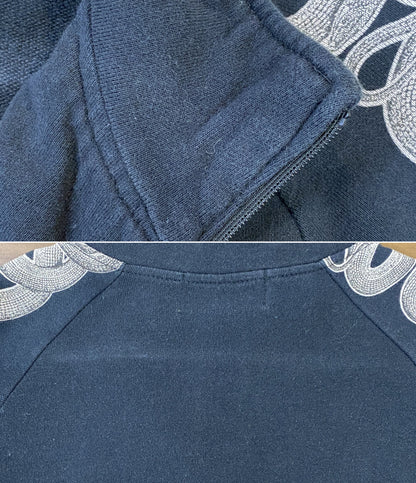 HYSTERIC GLAMOUR ジップアップジャケット ブルゾン SNAKE LOOP 01221CJ02 ブラック レディース SIZE FREE ヒステリックグラマー