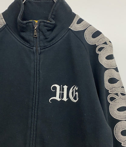 HYSTERIC GLAMOUR ジップアップジャケット ブルゾン SNAKE LOOP 01221CJ02 ブラック レディース SIZE FREE ヒステリックグラマー