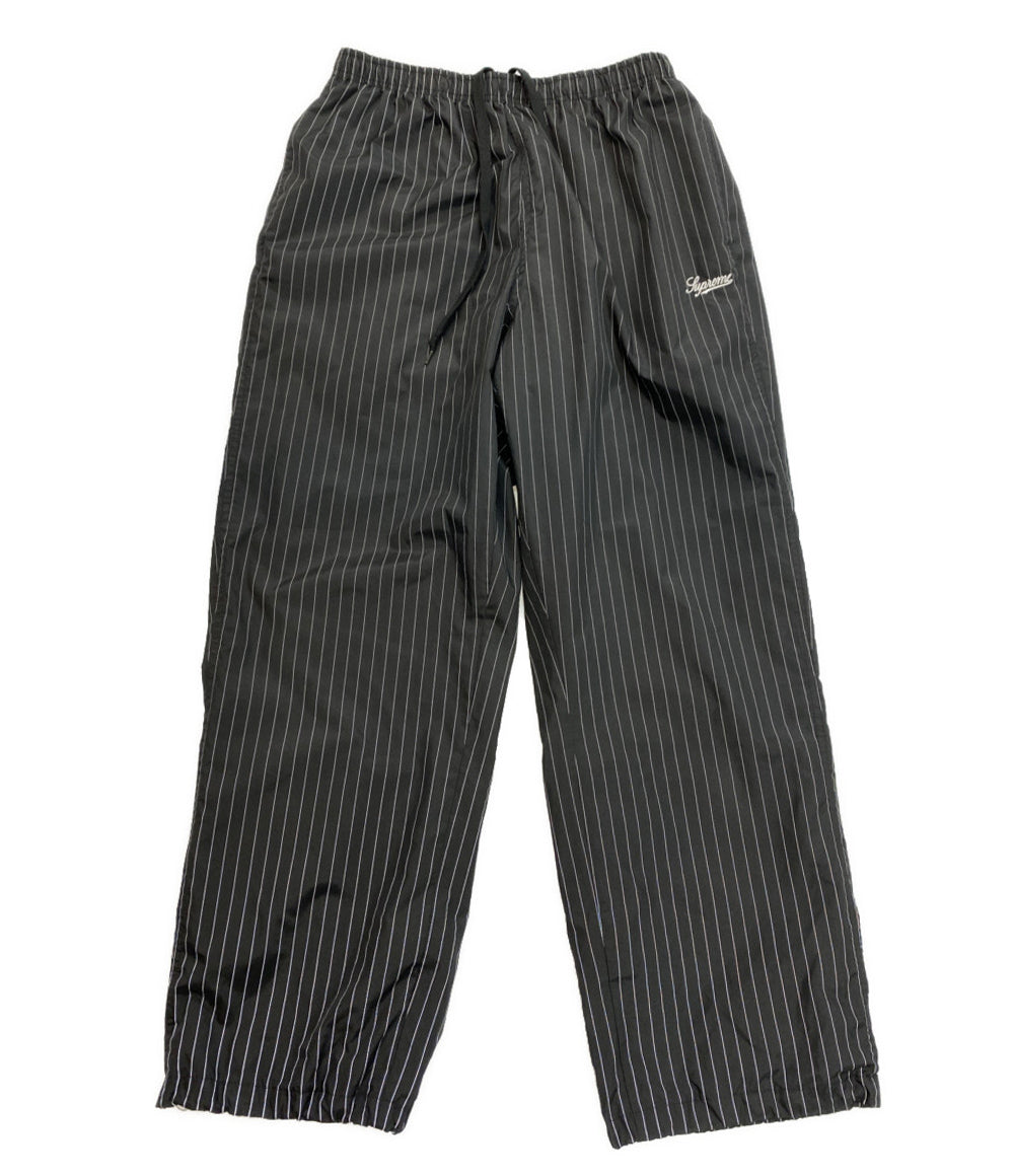 Supreme パンツ Reflective Pinstripe Track Pant 24AW メンズ SIZE L シュプリーム