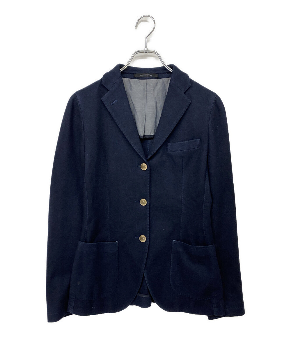 BLACK COMME des GARCONS ジャケット カットオフデザインポリ