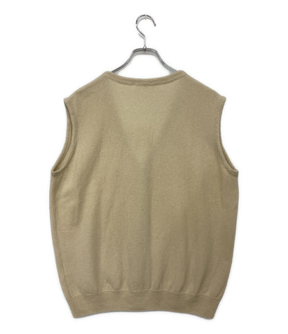 美品 loin ロワン ベスト カシミヤ100 5LN0001 レディース SIZE F