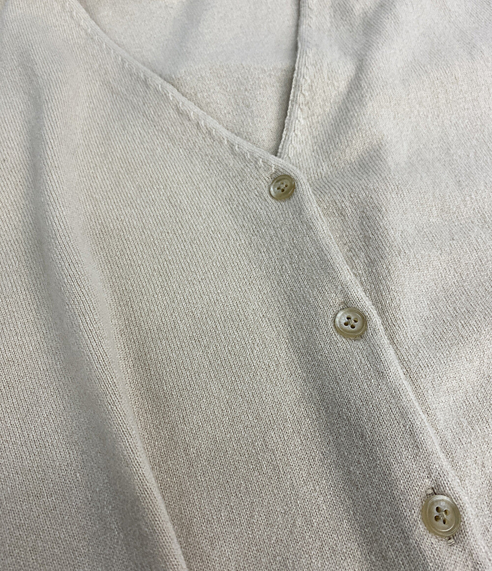 美品 loin ロワン ベスト カシミヤ100 5LN0001 レディース SIZE F