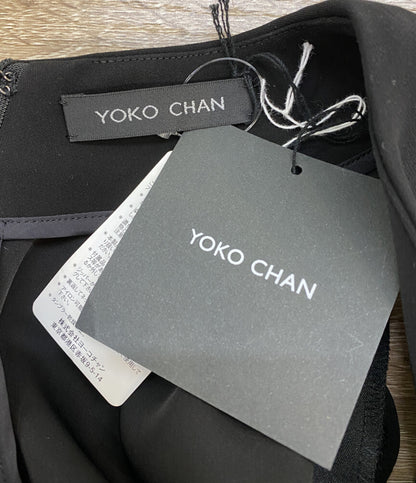 YOKO CHAN ワンピース フレンチスリーブ ブラック 22ss YCD-220-579 レディース SIZE 36 ヨーコチャン