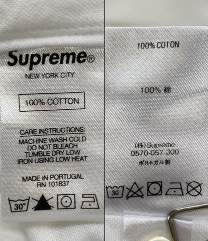 Supreme 長袖シャツ コットン ホワイト メンズ SIZE M シュプリーム