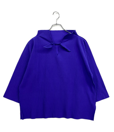美品 ISSEY MIYAKE me カットソー パープル MI44KK522 メンズ SIZE - ミー イッセイミヤケ