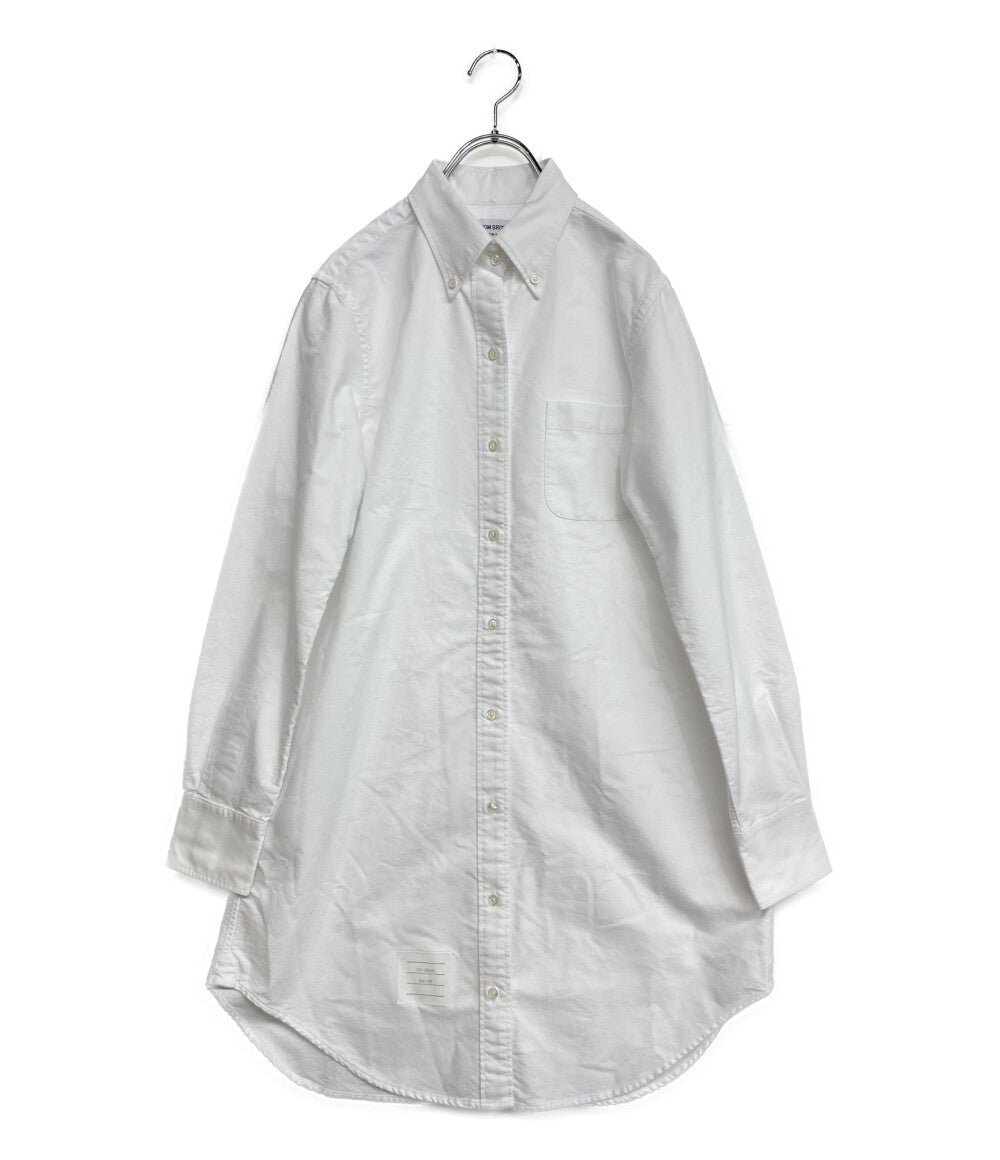 美品 THOM BROWNE 長袖シャツ レディース SIZE 42 トムブラウン