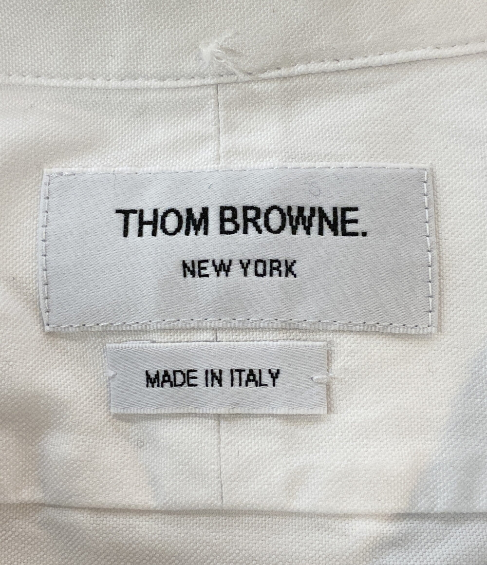 美品 THOM BROWNE 長袖シャツ レディース SIZE 42 トムブラウン