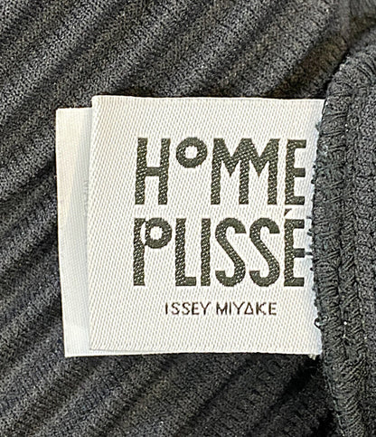 美品 ISSEY MIYAKE HOMME PLISSE オムプリッセ カットソー HP33JK123 メンズ SIZE 2 イッセイミヤケ