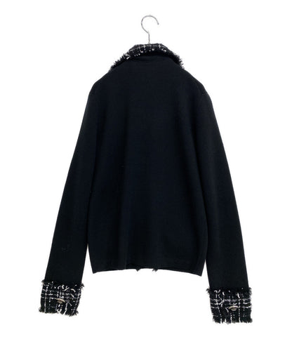 DOLCE & GABBANA ツイードニットジャケット FX837T レディース SIZE 38 ドルチェアンドガッバーナ