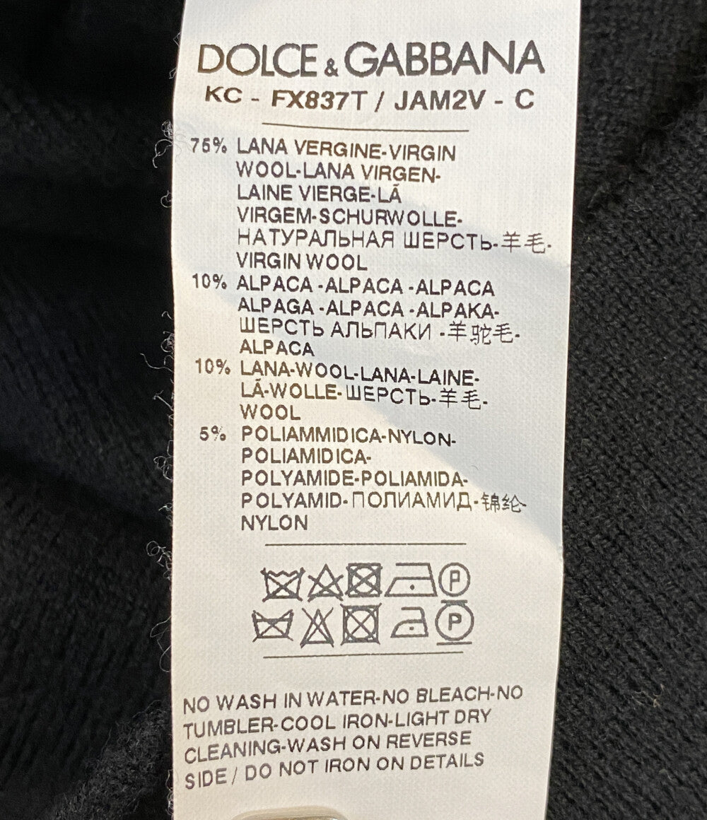 DOLCE & GABBANA ツイードニットジャケット FX837T レディース SIZE 38 ドルチェアンドガッバーナ