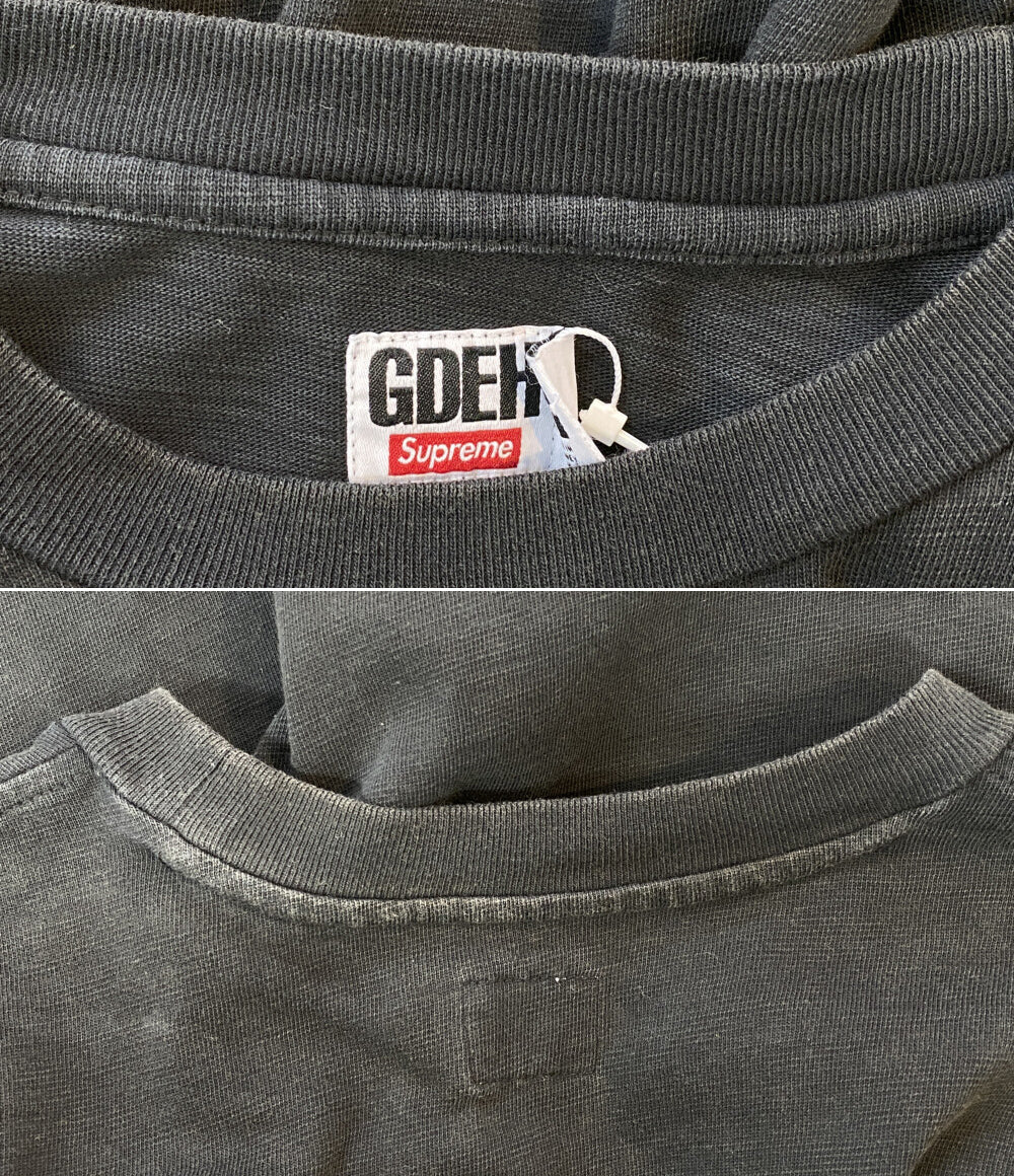 GOODENOUGH × SUPREME シュプリーム 半袖Ｔシャツ ロゴTシャツ ブラック メンズ SIZE M グッドイナフ