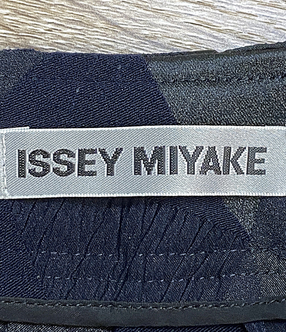 ISSEY MIYAKE スカート 幾何学柄 IM93FG509 レディース SIZE 2 イッセイミヤケ