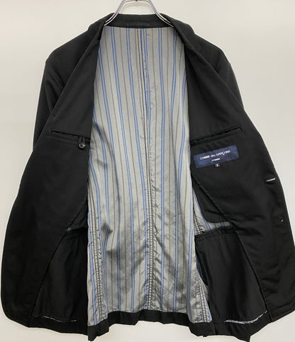 COMME DES GARCONS HOMME テーラードジャケット HD-J105 ブラック メンズ SIZE S コムデギャルソンオム