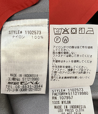 mont-bell マウンテンパーカー ディナリパーカ レッド 1102573 メンズ SIZE XL モンベル