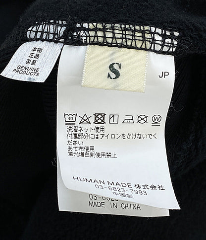 Wasted Youth ウェイステッドユース ロゴ入りスウェット ブラック WY28CS004 メンズ SIZE S