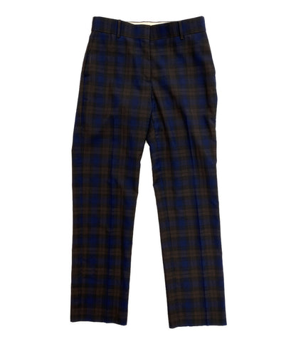 PAUL SMITH スーツセットアップ ジャケット パンツ ネイビー チェック レディース SIZE 38 ポールスミス