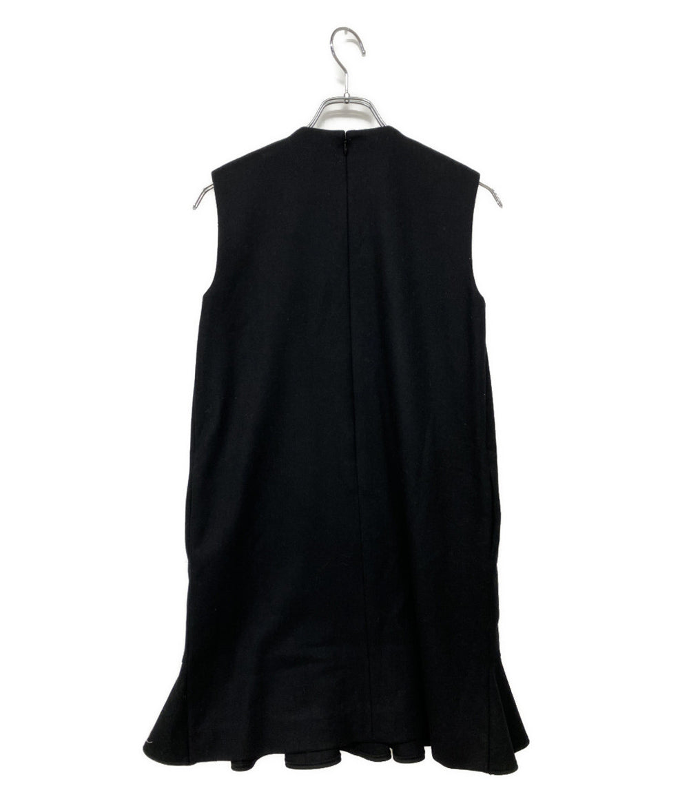 YOKO CHAN 黒 ノースリーブ ワンピース 38 中古・古着通販】YOKO CHAN (ヨーコチャン) ノースリーブワンピース