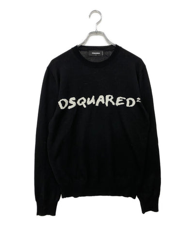 DSQUARED2 ニット CARTOON PULLOVER 2024 S74HA1331 メンズ SIZE S ディースクエアード
