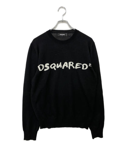 DSQUARED2 ニット CARTOON PULLOVER 2024 S74HA1331 メンズ SIZE S ディースクエアード