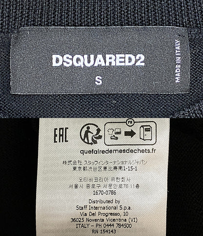 DSQUARED2 ニット CARTOON PULLOVER 2024 S74HA1331 メンズ SIZE S ディースクエアード