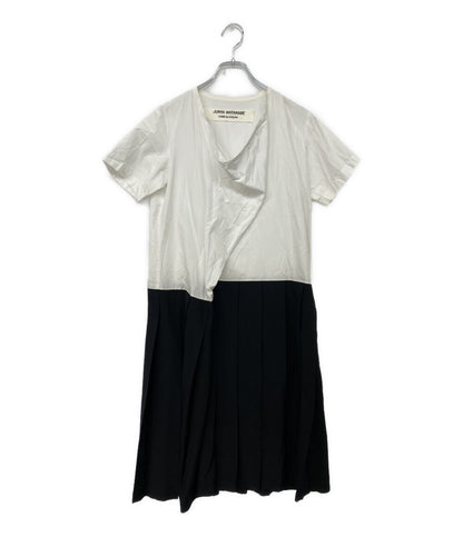 JUNYA WATANABE 半袖ワンピース バイカラー JO-100680 レディース SIZE - ジュンヤワタナベ