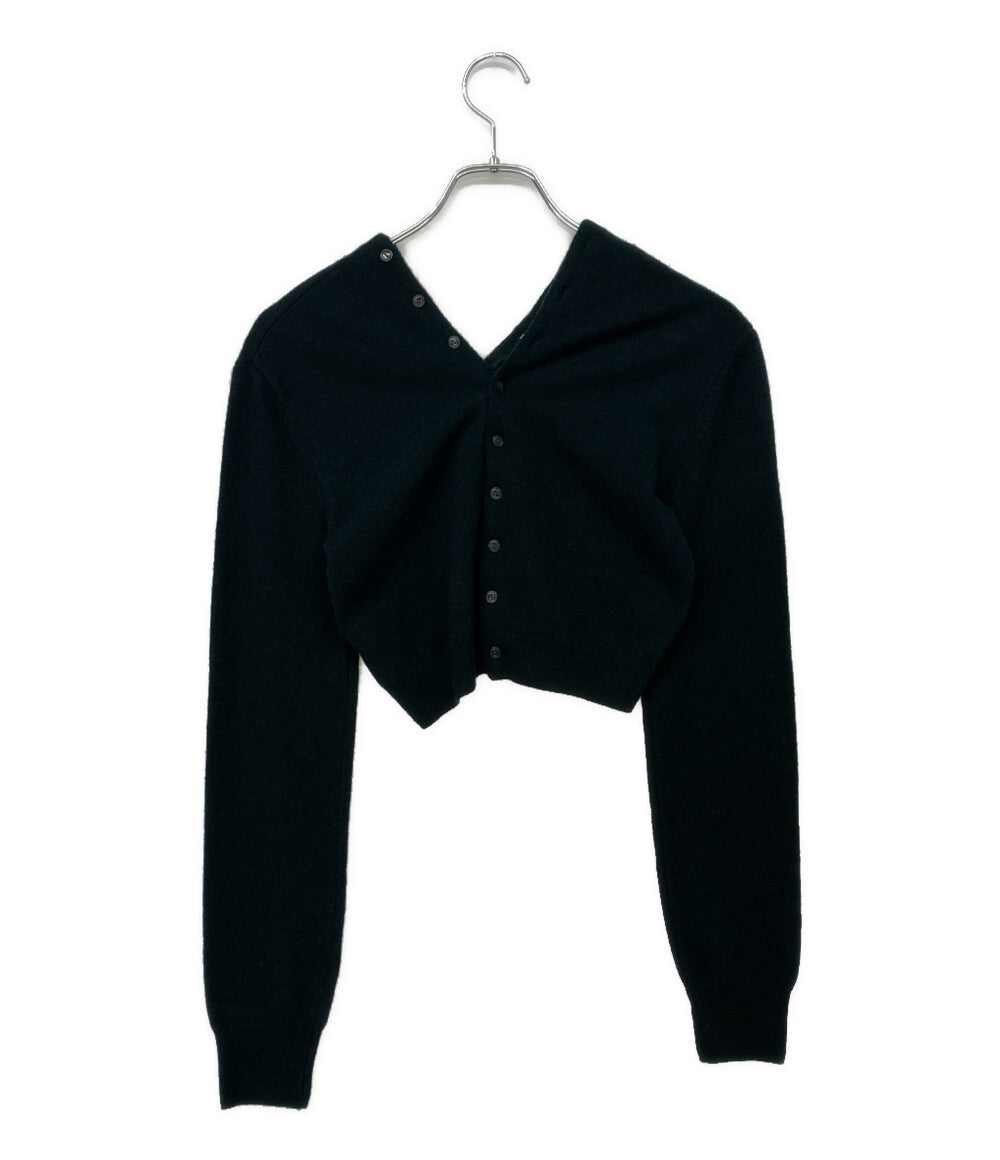 美品 DIAGONAL ダイアゴナル Vネックカーディガン DA233KN18 レディース SIZE -