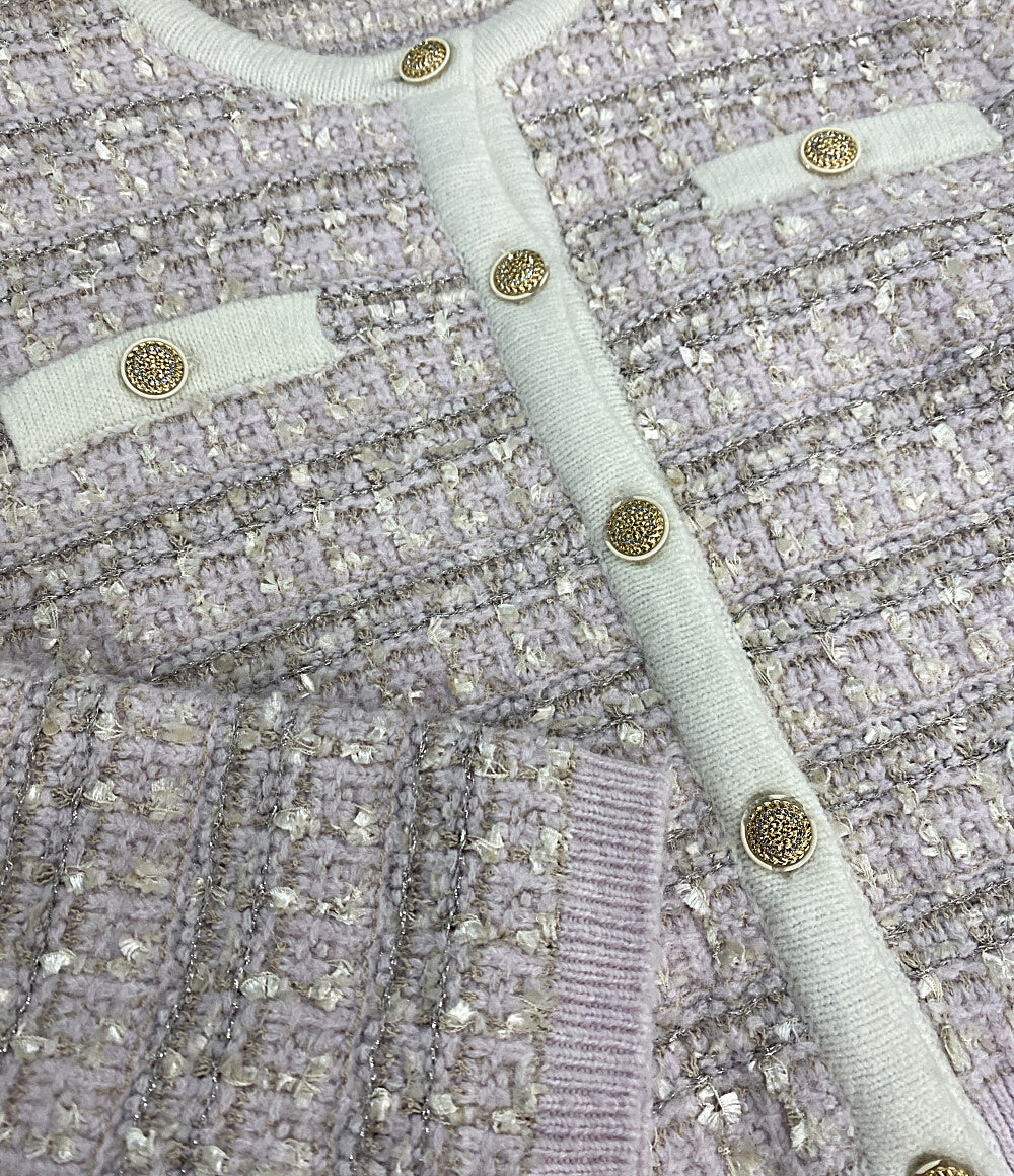 美品 Her lip to カーディガン Bristol Tweed Knit Cardigan 1244202171 レディース SIZE S ハーリップトゥ