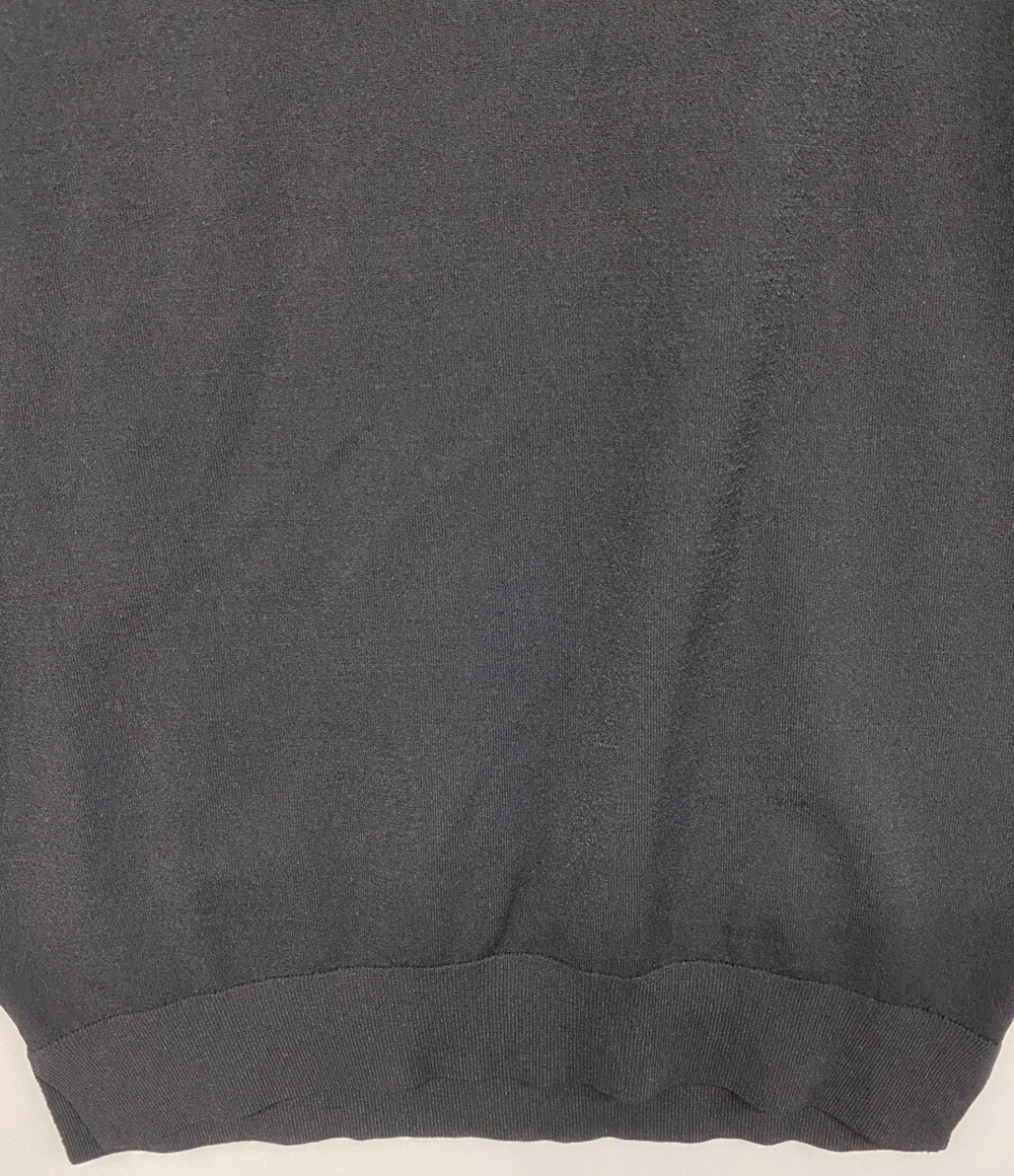 Drawer ニット ブラック フリンジカラ- 6518-1-990561 レディース SIZE 1 ドゥロワー