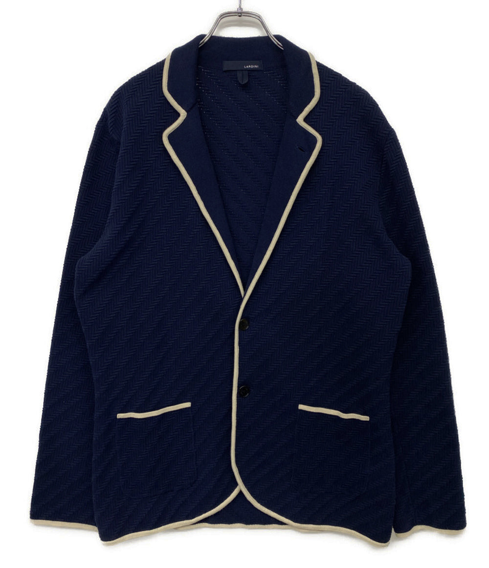 LARDINI JRLJM67 テーラードニットジャケット メンズ SIZE L ラルディーニ