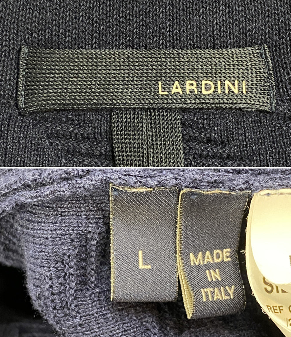LARDINI JRLJM67 テーラードニットジャケット メンズ SIZE L ラルディーニ